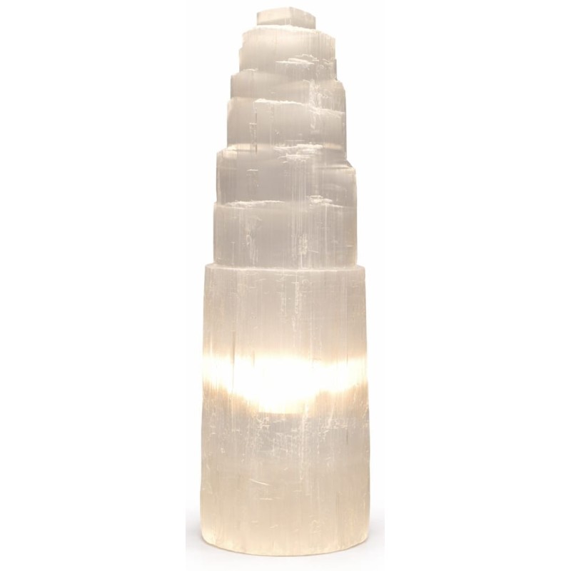 Lampe de sélénite Tour