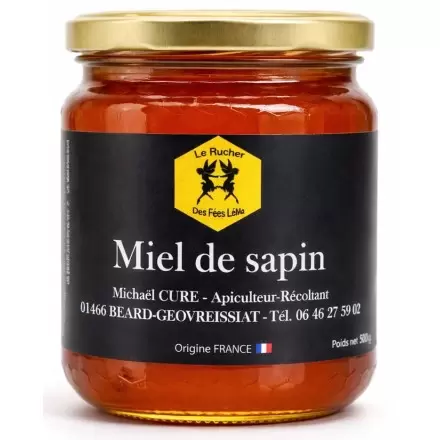 Miel de sapin du Haut-Bugey - 500g | Rucher artisanal
