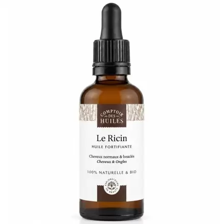 Huile de ricin bio fortifiante | Comptoir des Huiles