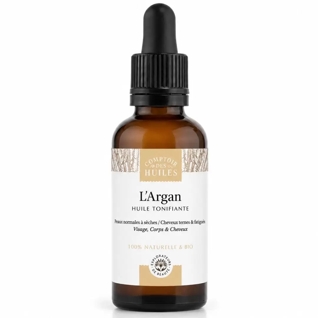 Huile d’argan bio tonifiante | Comptoir des Huiles