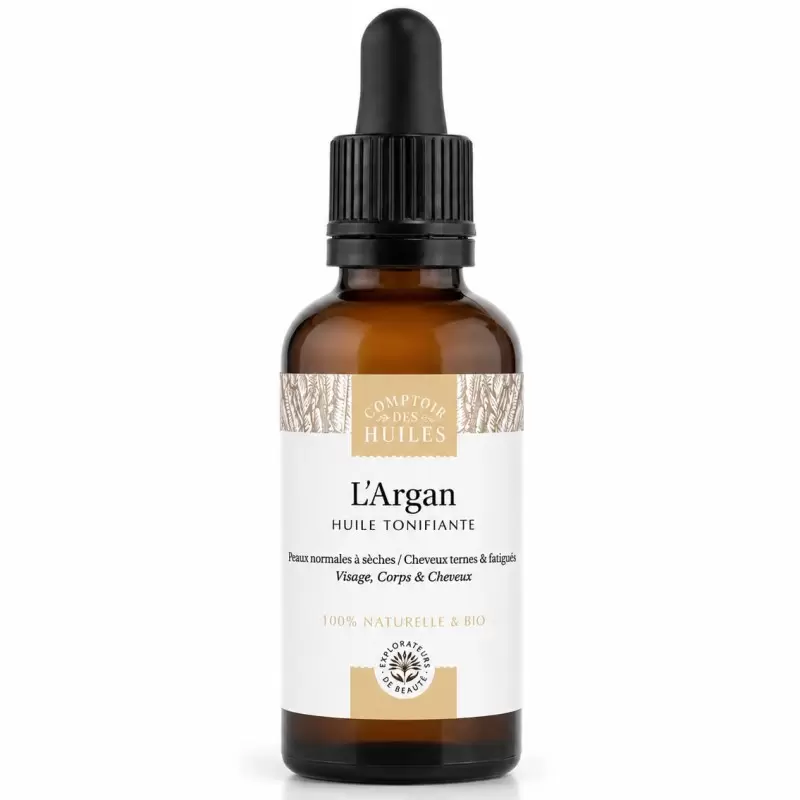 Huile d’argan bio tonifiante | Comptoir des Huiles