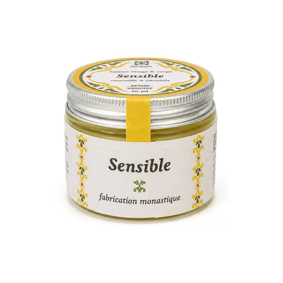 Baume Sensible Camomille Calendula – Peaux Sensibles | Flori'Sain