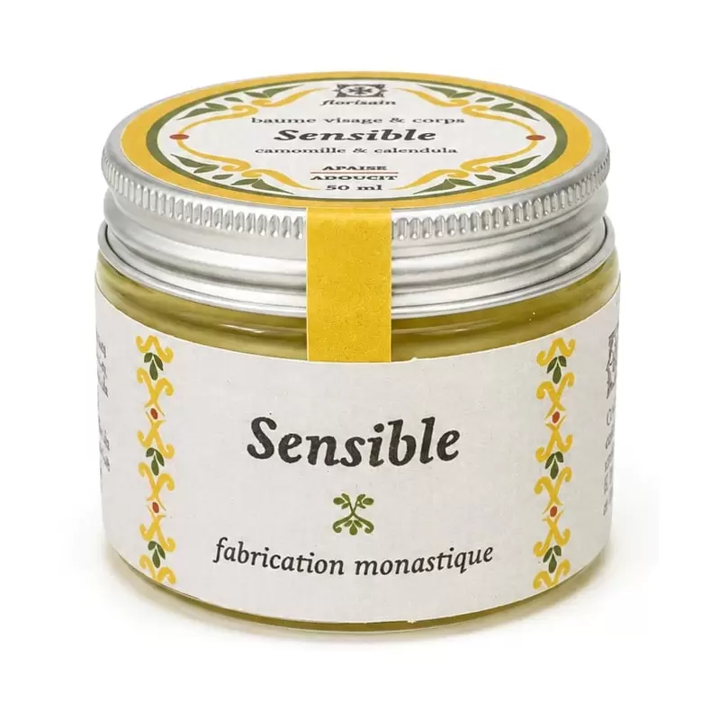 Baume Sensible Camomille Calendula – Peaux Sensibles | Flori'Sain