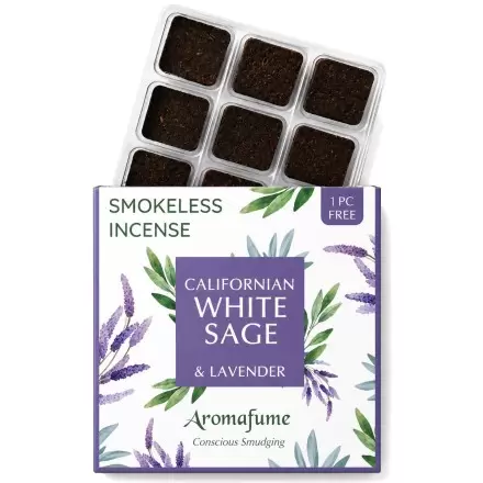 Briques d'encens Sauge Blanche & Lavande - Aromafume