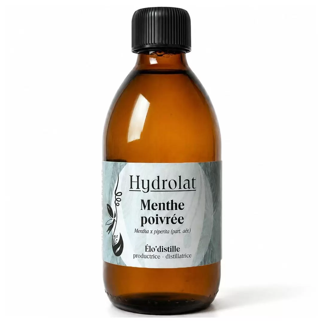 Hydrolat de Menthe Poivrée Bio - Qualité alimentaire - 250ml - Élo'Distille