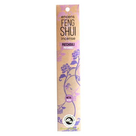 Encens Feng Shui - Patchouli - Elément métal