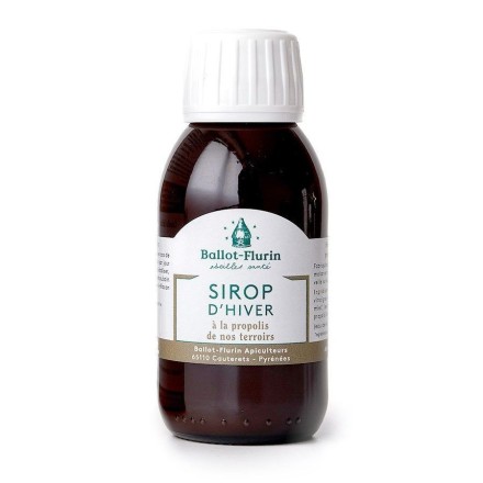Sirop d'hiver BIO à la Propolis noire - Ballot Flurin