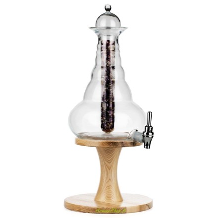 Base en bois pour fontaine à eau & carafe Beauty - Nature's Design