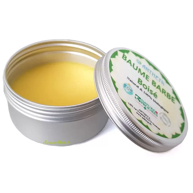 Baume soin barbe boisé BIO - 50g - Antheya