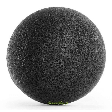 Eponge Konjac au Charbon de Bambou - Naturelle & Biodégradable