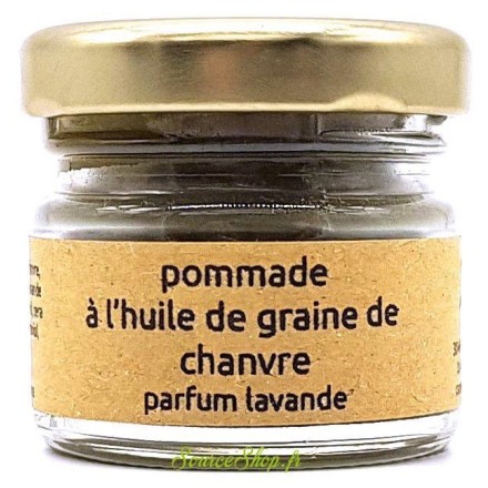 Pommade chanvre BIO à la lavande artisanale - 20g - Canna d'Oc
