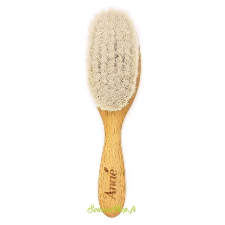 Brosse à cheveux bébé - Poils de chèvre - 13cm - Anaé