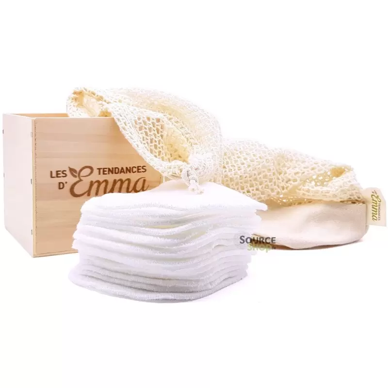 Kit Eco Belle Bois - lingettes démaquillantes - Les Tendances d'Emma
