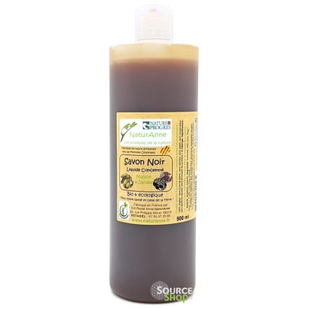 Savon noir liquide BIO concentré à l'huile d'olive