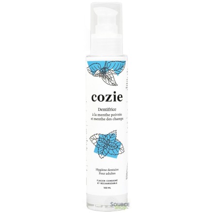 Dentifrice BIO à la menthe poivrée & menthe des champs - 100ml - COZIE