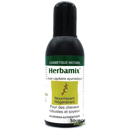 Huile capillaire ayurvédique aux 15 plantes - 100ml - Kerala Nature