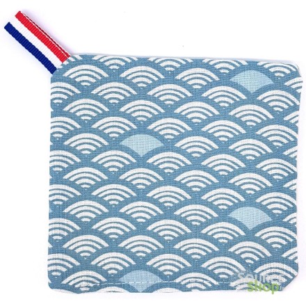 Lingette réutilisable & lavable en coton BIO non teinté ni blanchi
