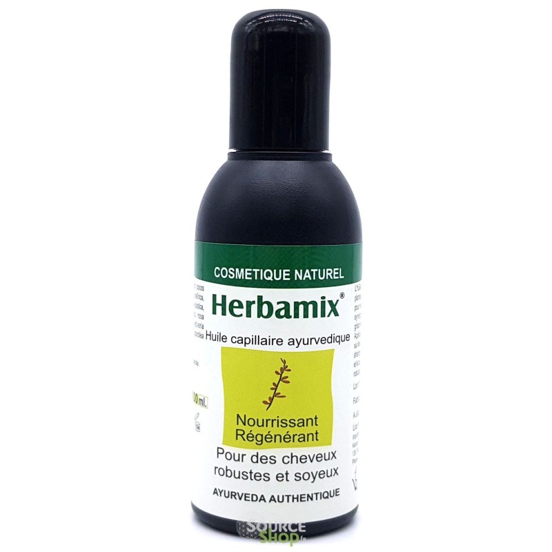 Huile capillaire ayurvédique aux 15 plantes - 100ml - Kerala Nature