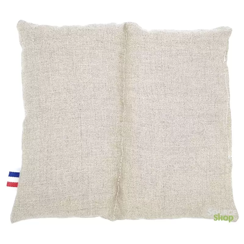 Coussin bouillotte BIO en graines de lin - Artisanal & Français