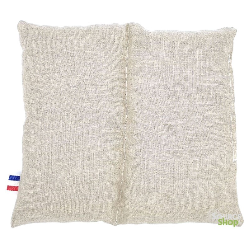Coussin bouillotte BIO en graines de lin - Artisanal & Français