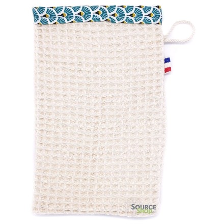 Gant de toilette coton BIO - Artisanal & Français