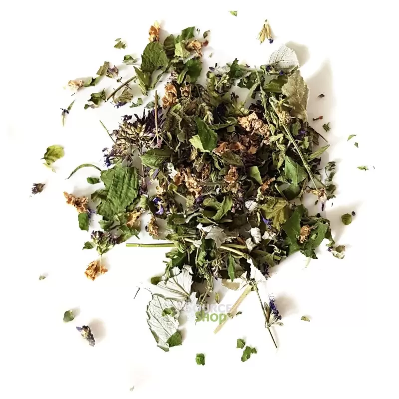 Tisane sauvage "Un flocon dans la gorge" - Artisanale du Jura