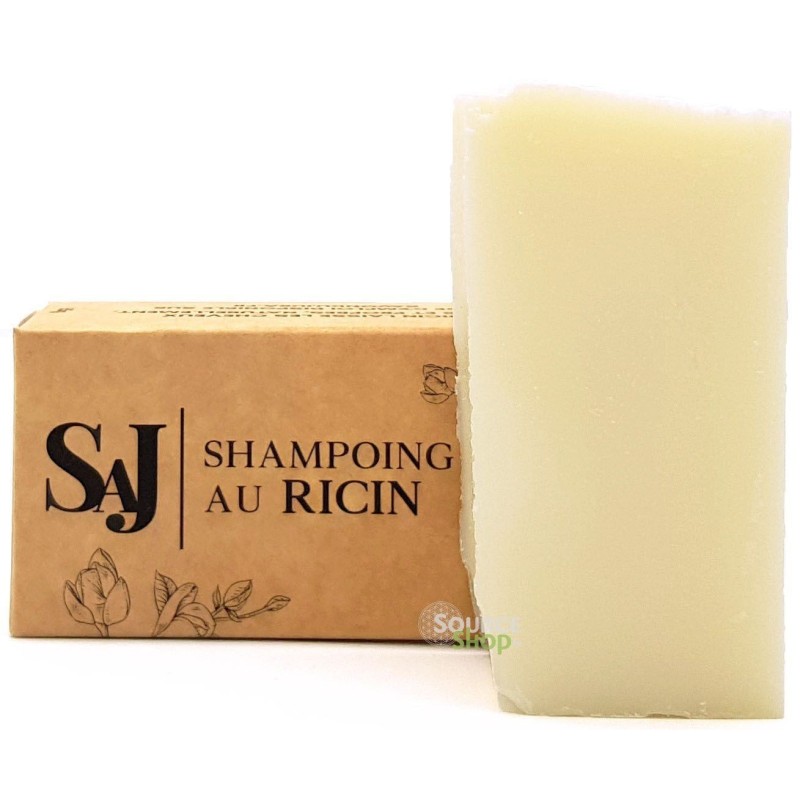 Shampooing solide BIO neutre au ricin - sans huiles essentielles - Savonnerie Artisanale du Jura
