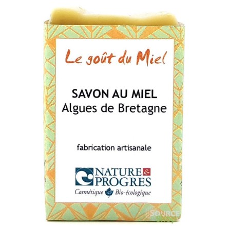 Savon BIO aux algues de Bretagne - sans HE - Le Goût du Miel