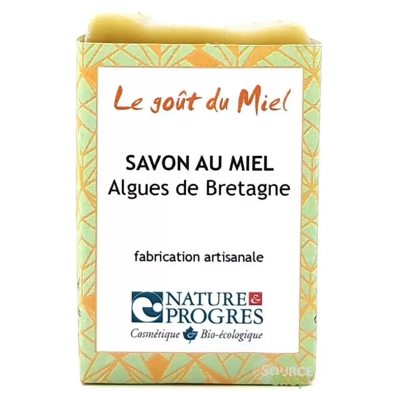 Savon BIO aux algues de Bretagne - sans HE - Le Goût du Miel