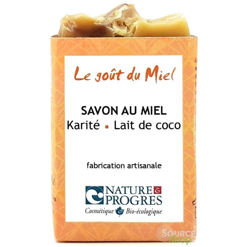 Savon BIO au karité & lait de coco - sans HE - Le Goût du Miel