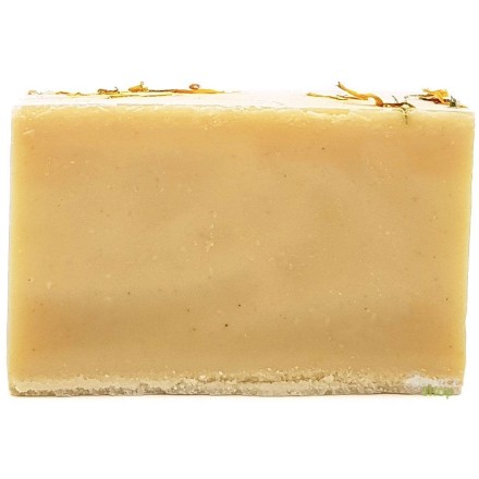 Savon BIO au calendula, curcuma & orange - 135g - Savonnerie Artisanale du Jura