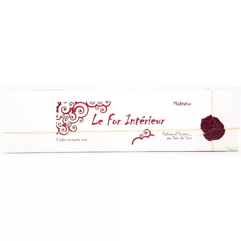 Encens BIO faits main Le For Intérieur - Méditation - Parfums d'Encens