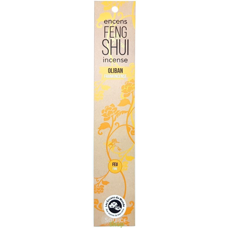 Encens Feng Shui - Oliban - Element feu - Les Encens du Monde