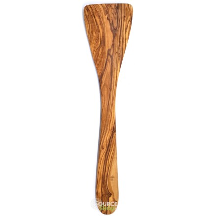 Spatule galbée en bois d'olivier - 35cm