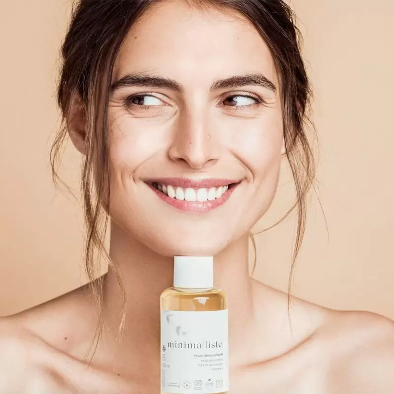 Huile démaquillante bio - 100ml - Minima[liste]