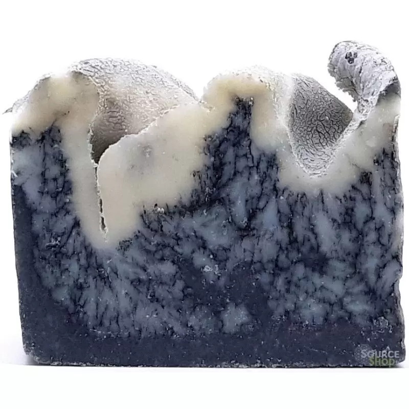 Savon au lait de chèvre & charbon - sans huiles essentielles - 135g