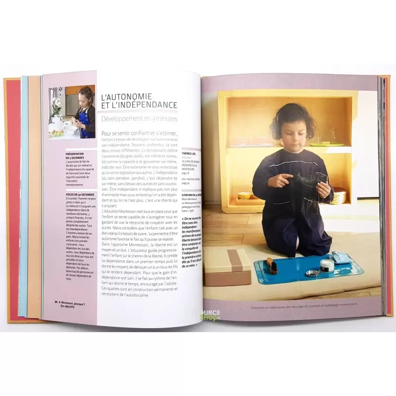 3 minutes pour comprendre 50 principes clés de la pédagogie Montessori