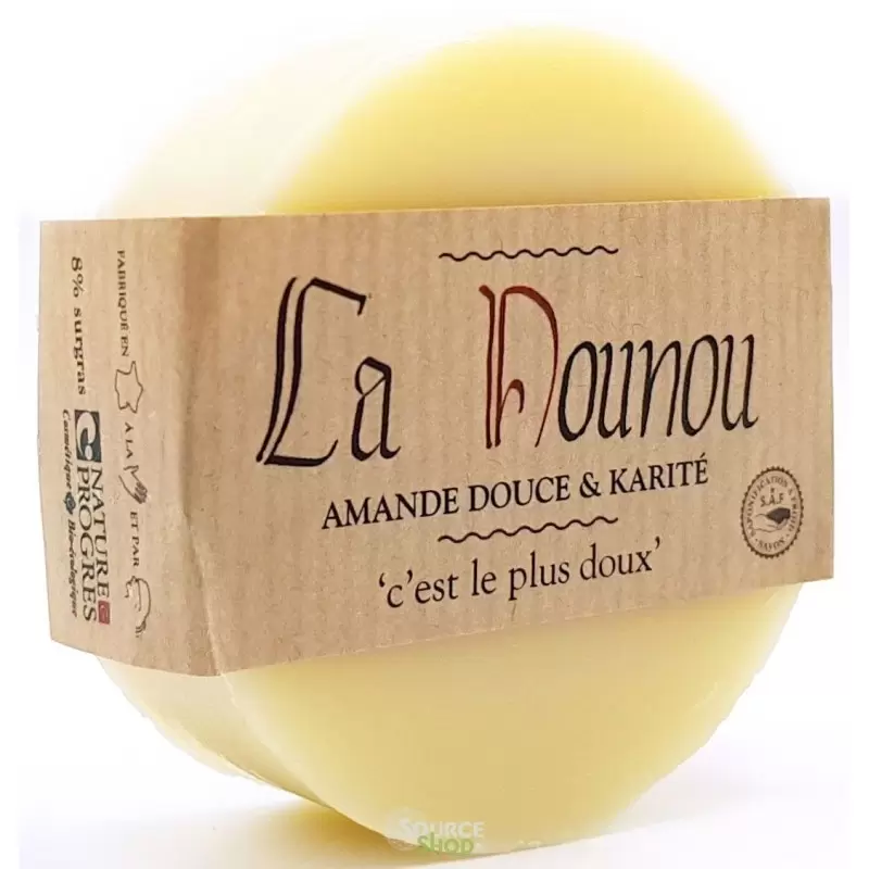 Savon amande douce & karité "La Nounou" - Savonnerie du Pilat