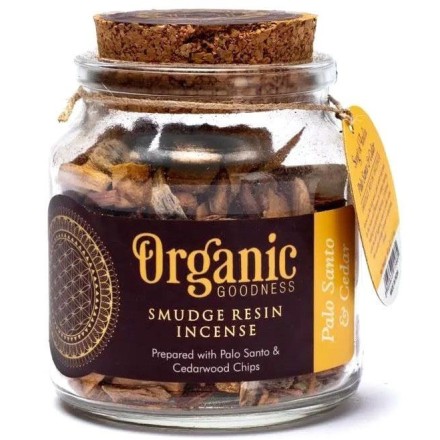 Encens résine Palo Santo & Cèdre - Organic Goodness