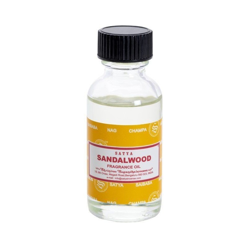 Huile parfumée Bois de Santal - 30ml - Satya