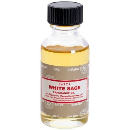 Huile parfumée Sauge Blanche - 30ml - Satya