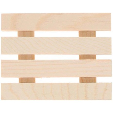 Porte-savon en bois