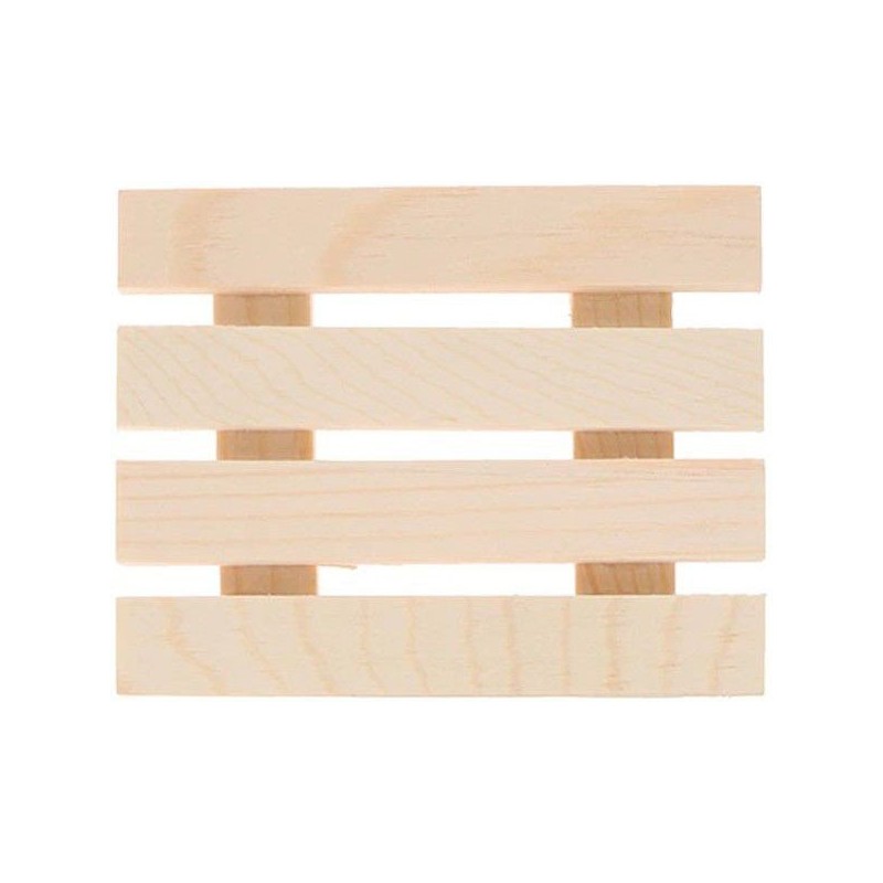Porte-savon en bois