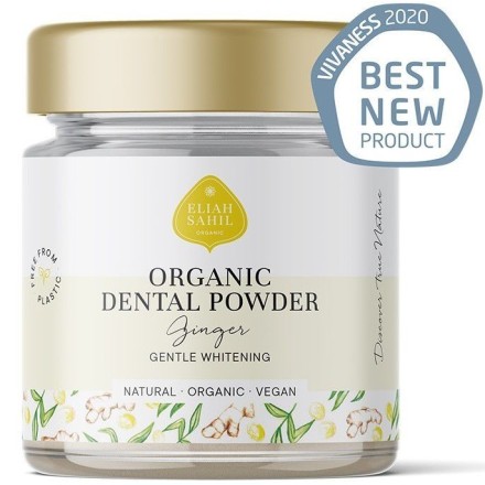 Dentifrice ayurvédique BIO en poudre au gingembre - Eliah Sahil