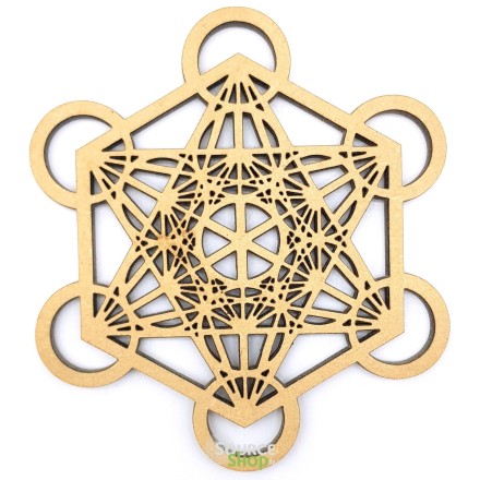 Sous-Verre en bois Metatron