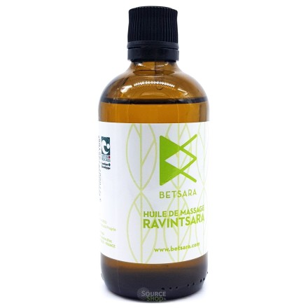 Huile de massage BIO au ravintsara - 100ml - BeTsara