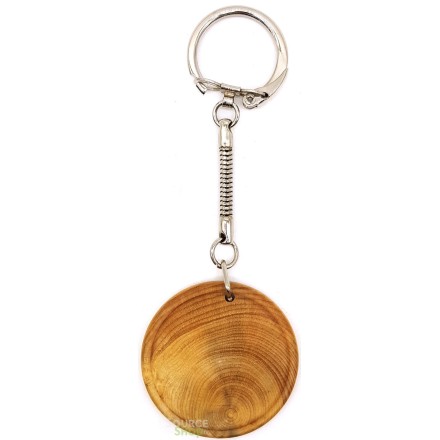 Porte-clés en buis du Jura - Artisanal & Local