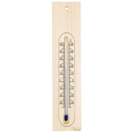 Thermomètre en bois de Hêtre du Jura - Artisanal & Local