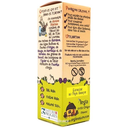 Concentré de plantes BIO - estomac, ventre, système digestif - Digestia - Argia