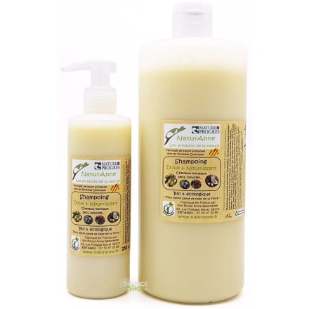 Shampooing BIO à la nigelle & ricin - Doux & nourrissant